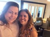 Mana Soriano conquistou simpátia da mãe do governador Renan Filho, artista plástica Verônica Calheiros.