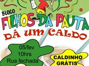 Bloco Filhos da Pauta dá um Caldo é domingo na Orla