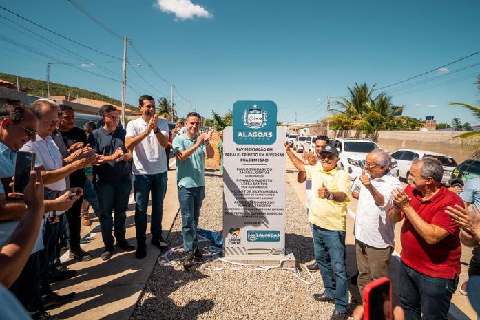 Paulo Dantas impulsiona desenvolvimento em Igaci com entrega de vias e ampliação do acesso à água potável