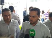 O governador Renan Filho e o secretário de Estado da Saúde, Alexandre Ayres