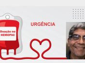 Policial civil precisa de doação de sangue com urgência para se submeter a cirurgia