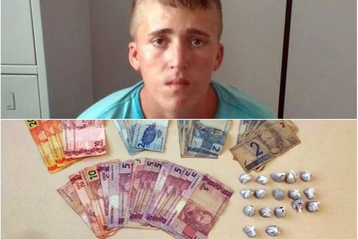 Jovem de 18 anos é preso por tráfico no interior