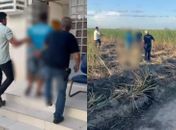 Homem é preso suspeito de matar mulher, queimar corpo em canavial e usar documento falso em AL