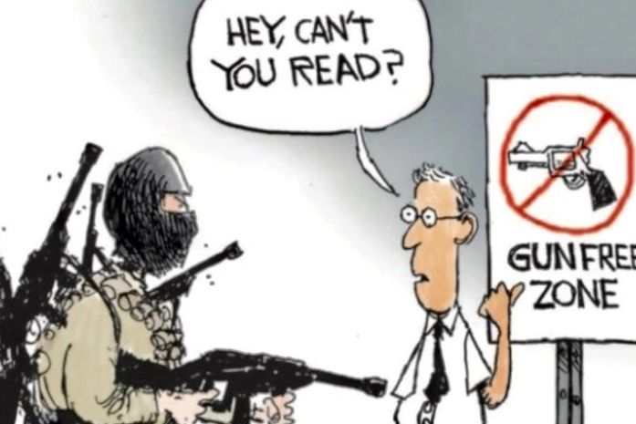 O ataque no Texas, todos viram, mas e o ataque impedido em Illinois por alguém armado?