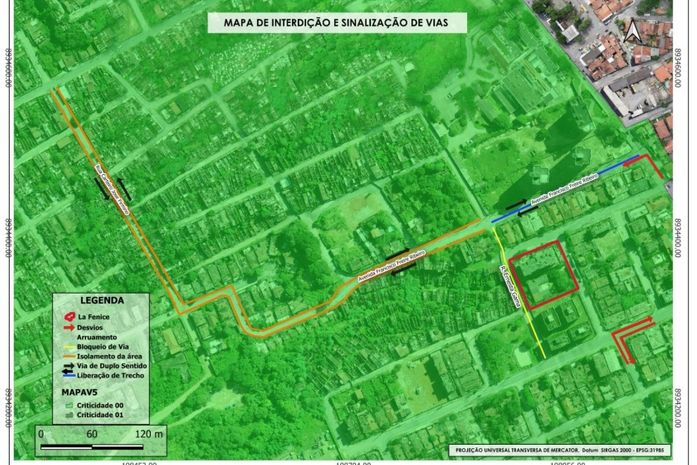 Afundamento do solo em Maceió: vias alternativas nos bairros afetados terão novos percursos; veja