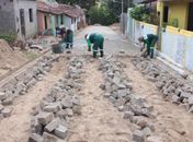 Mais de 5.000 M² de obras de calçamento e recuperação são realizadas União dos Palmares