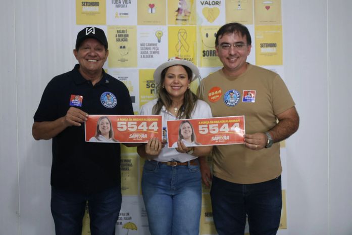 Rafael Tenório declara voto para Samyra do Basto e aposta em eleição da candidata para representar Alagoas em Brasília
