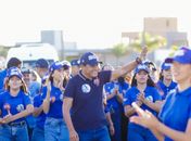 Júlio Cezar leva multidão de Palmeira para lançamento da campanha de Renan Filho em Arapiraca