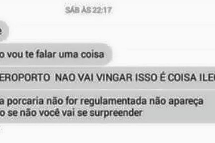 Motorista do UBER é ameaçado em Aeroporto Zumbi dos Palmares