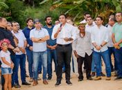 Júlio Cezar entrega pontes da Operação Reconstrução em Lagoa do Canto e Fazenda Canto