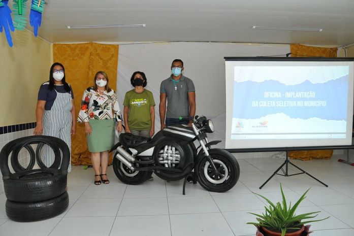 Técnicos do Meio Ambiente recebem formação para implantação da coleta seletiva em Anadia