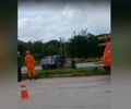 Quatro pessoas ficam feridos após carro capotar na BR-101, em Pilar