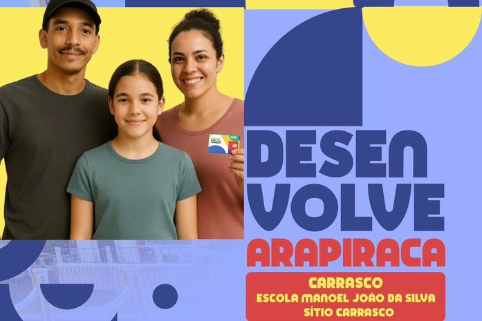 Programa Desenvolve Arapiraca acontece no Povoado Carrasco nesta quinta (24) e sexta (25)