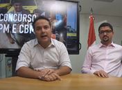 Renan Filho e Fabrício Marques Santos