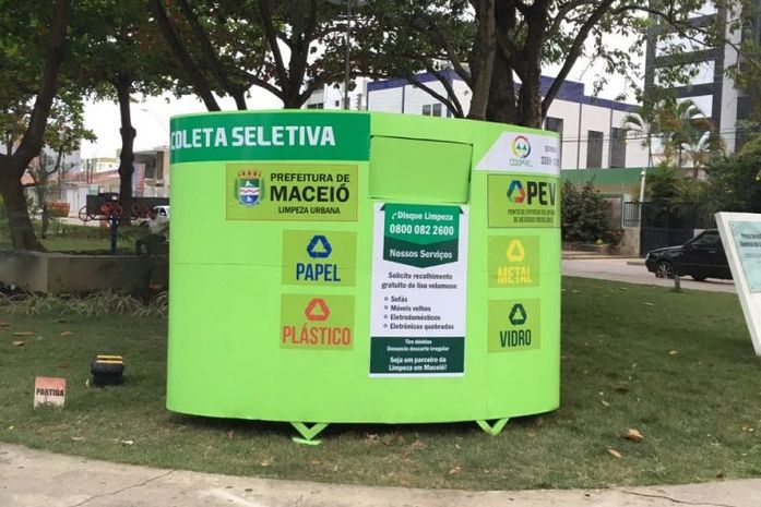 PEV instalado no bairro da Gruta