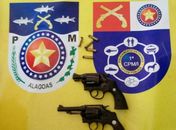 Homem é preso e menor apreendido por porte ilegal de arma em Roteiro