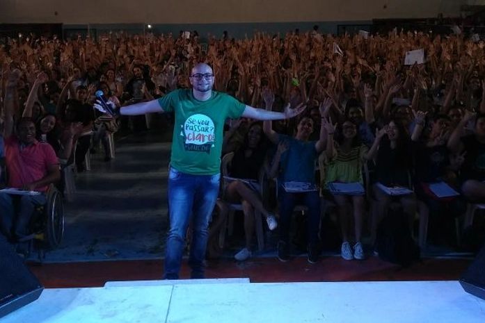 Professor Thalles Barros, do Clube do Fera