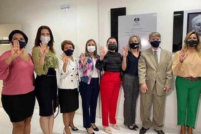 OAB-AL acompanha visita da presidente da AMB na Casa da Mulher Alagoana