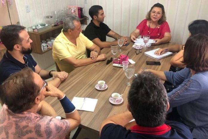 Secretários municipais e Deputada Federal Tereza Nelma discutem projetos para Arapiraca