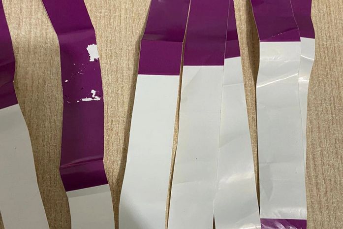 Pulseiras que estavam sendo vendidas