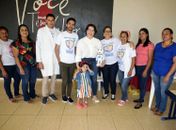 Prefeita Tainá Veiga acompanha Dia D da multivacinação de crianças em Lagoa da Canoa 