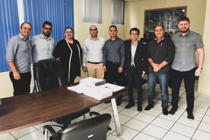 Renato Filho se reúne com empresa chinesa que vai financiar troca de lâmpadas do Pilar