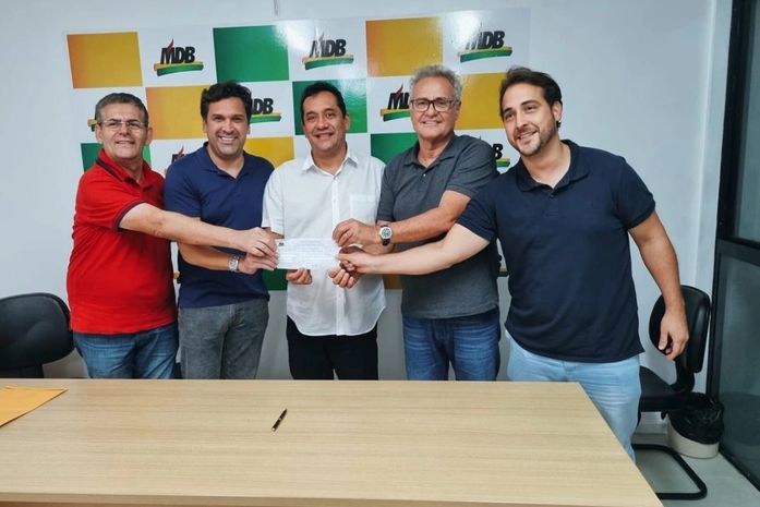 Severino Pessoa filia-se ao MDB e define pré-candidatura a reeleição da Câmara Federal