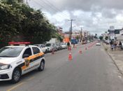 Estudos do Serviço Geológico modificam trânsito no Pinheiro.