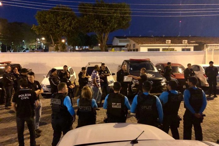 Policiais civis deflagram operação nacional "Anjos da Lei"