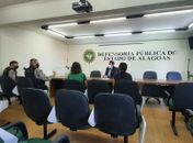 Defensoria recebe representantes de familiares dos reeducandos