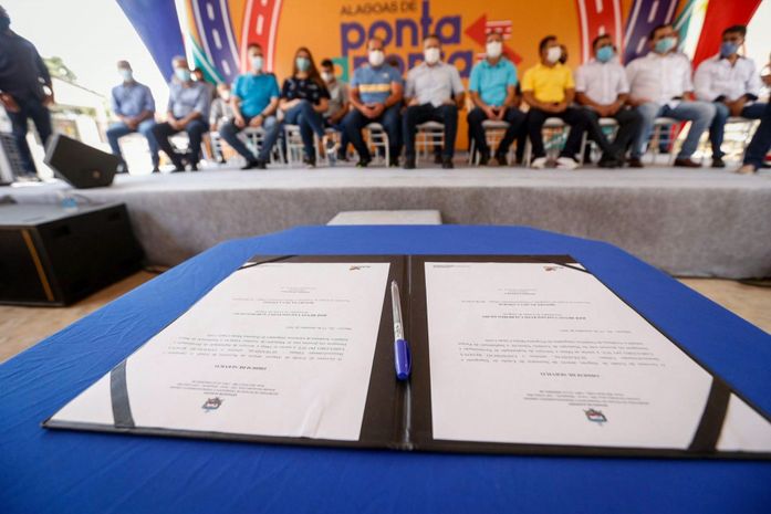 Obras autorizadas por Renan Filho em Teotônio Vilela ultrapassam R$ 33 milhões