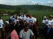 Cavalgada e mastro iniciam festa da padroeira em Anadia