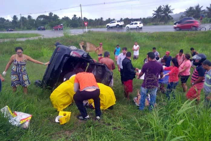 Acidente na AL101-Sul