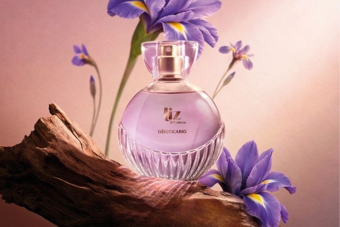 Com ingrediente raro da perfumaria internacional, O Boticário redefine o amadeirado feminino no lançamento de Liz D'Essence