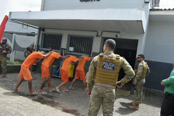Operação transfere 175 reeducandos e impede ações de facções criminosas no sistema prisional