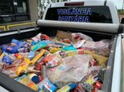 Vigilância Sanitária apreende 1.200kg de alimentos impróprios para consumo