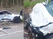 Colisão entre dois carros deixa uma pessoa morta e outra ferida na parte alta de Maceió