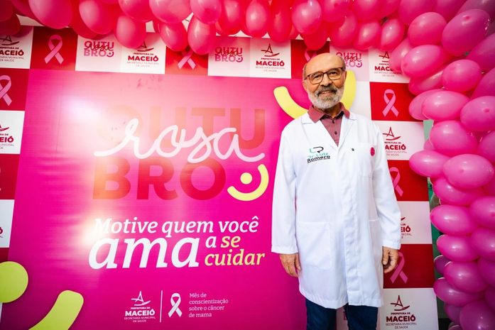 Secretário de Saúde de Maceió, Luiz Romero Farias, anuncia iniciativa no Pam Salgadinho