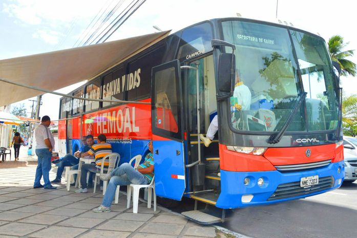 Arapiraca volta a receber equipe volante do Hemoal para coleta externa de sangue nesta terça-feira