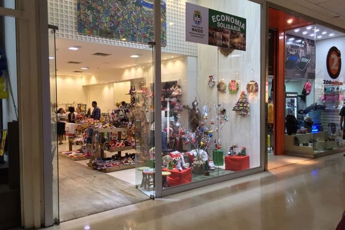 Pontos da Economia Solidária são opções de compras em Maceió