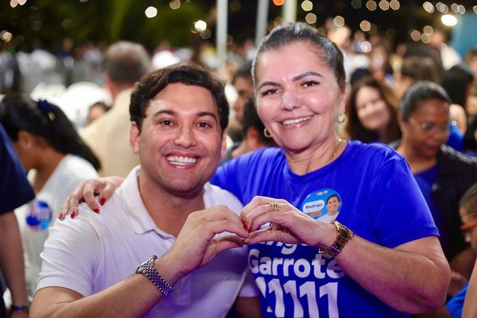 Ao lado da deputada estadual Ângela Garrote, Rodrigo Valença reforça candidatura em evento em São José da Laje