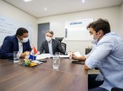 Júlio Cezar e Rafael Brito estreitam parceria na área da Educação