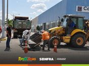 Prefeitura de Piranhas inicia operação ‘tapa-buraco’ no bairro Xingó