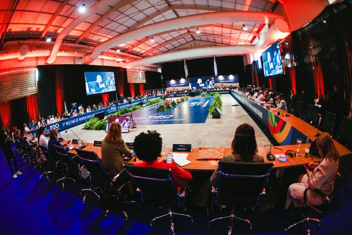 Mudanças climáticas e avanços legislativos são discutidos durante Reunião de Mulheres Parlamentares do P20