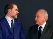 Dias Toffoli e Michel Temer