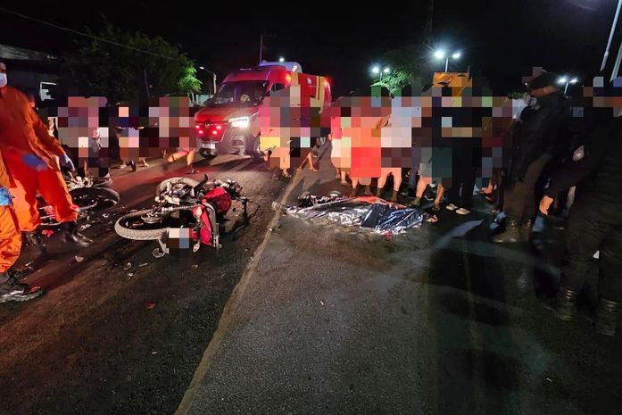 Colisão frontal entre motociclistas deixa dois mortos na BR-104, em União dos Palmares
