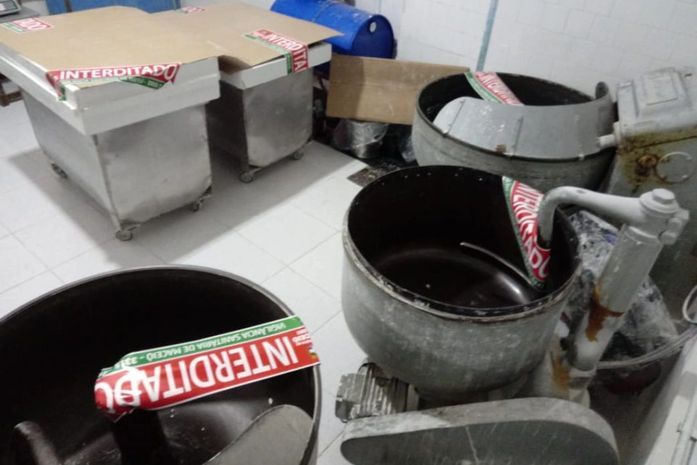 Fábrica de pães é lacrada por irregularidade na produção das massas