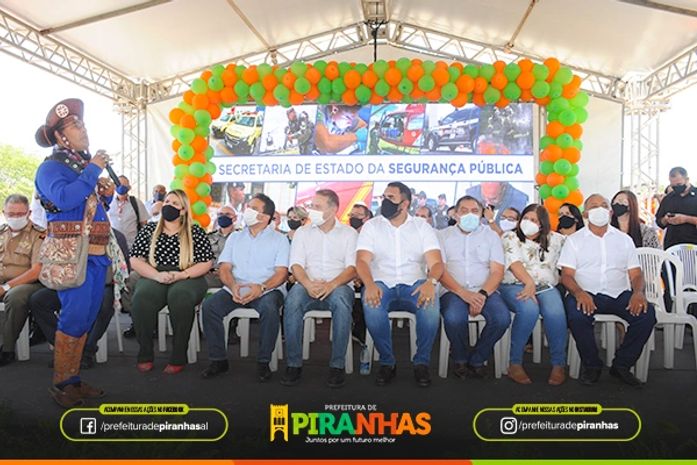 Governador Renan Filho assina ordem de serviço para construção do Cisp de Piranhas