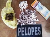 Material apreendido estava com Luiz Felipe da Silva, 19 anos