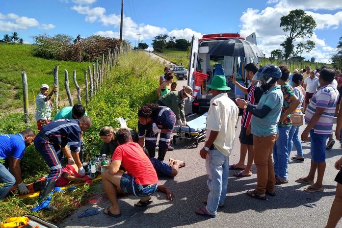 Colisão entre carro e moto deixa um homem morto na BR 316 em Alagoas
